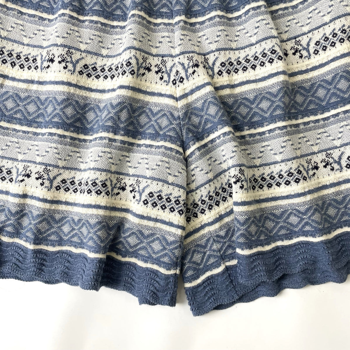 Mame Kurogouchi / Multi-Colour Jacquard Knit Shorts SIZE:1