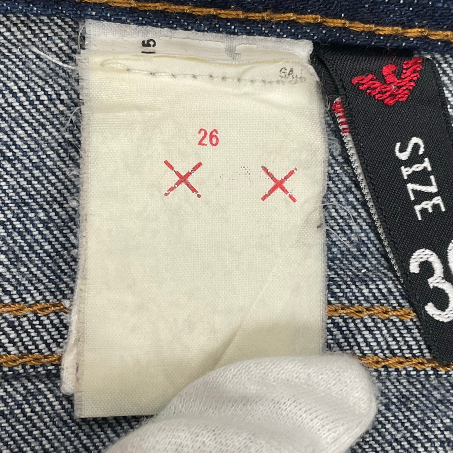 EMPORIO ARMANI エンポリオ アルマーニ / jude sexyデニム 参考定価：42,000程度 SIZE:30
