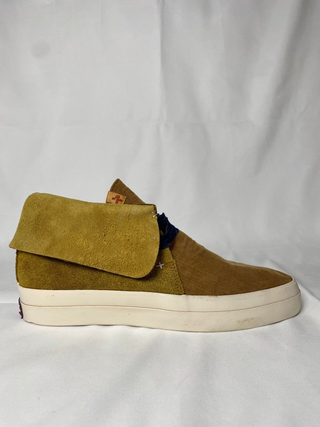 visvim ビズビム コーデュロイ レザー スニーカー FLYNT LOW