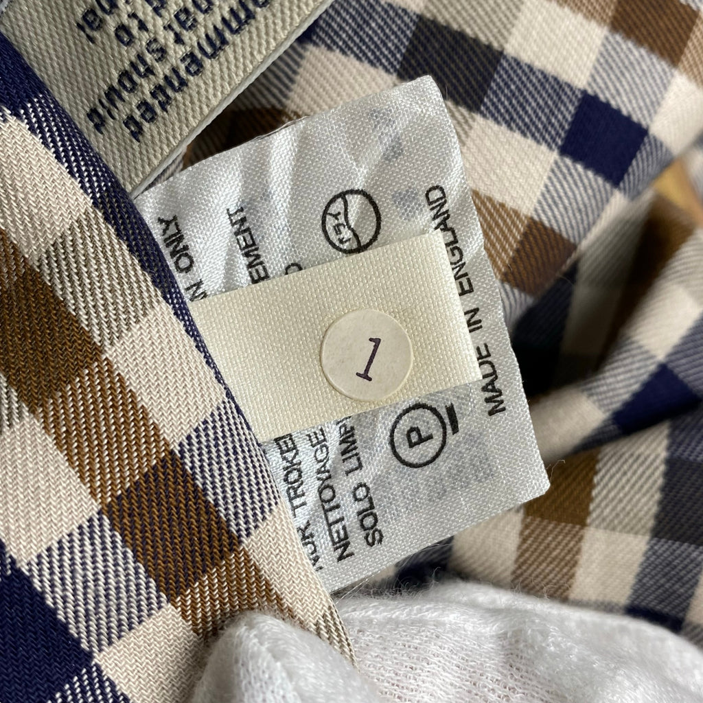 VINTAGE Aquascutum アクアスキュータム / BALMACAAN COAT バルマカーンコート 撥水 SIZE：36SHT(M程度)