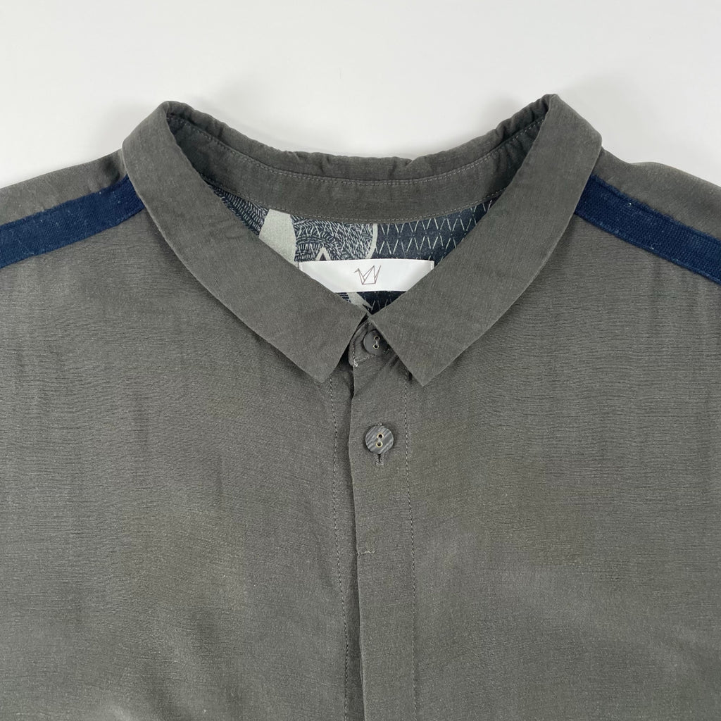 ohta / 7分袖キュプラレーヨンシャツ SIZE:M1