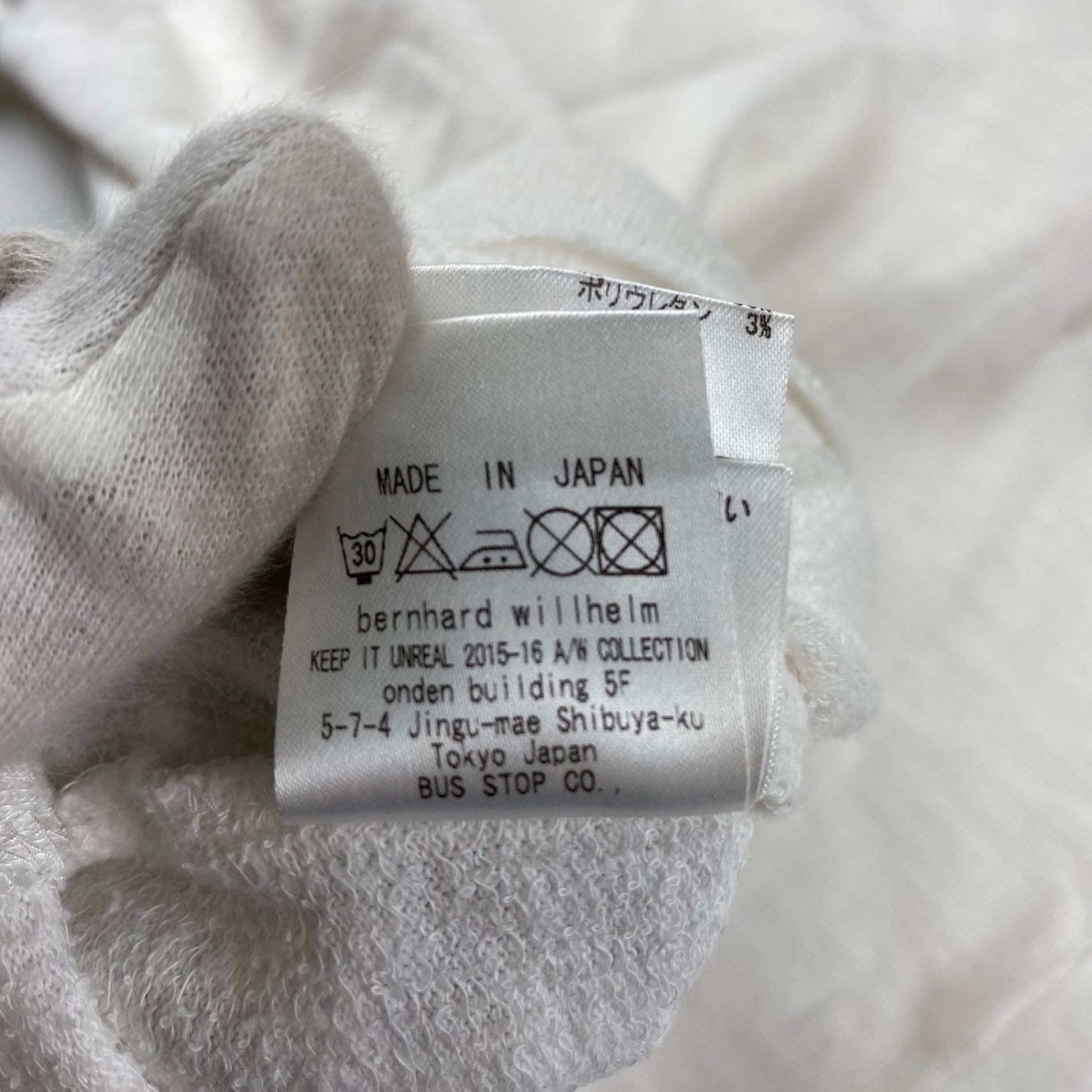 Bernhard Willhelm ベルンハルト ウィルヘルム / GUILTY プリント Tシャツ PAT MARKET取り扱いブランド SIZE：M