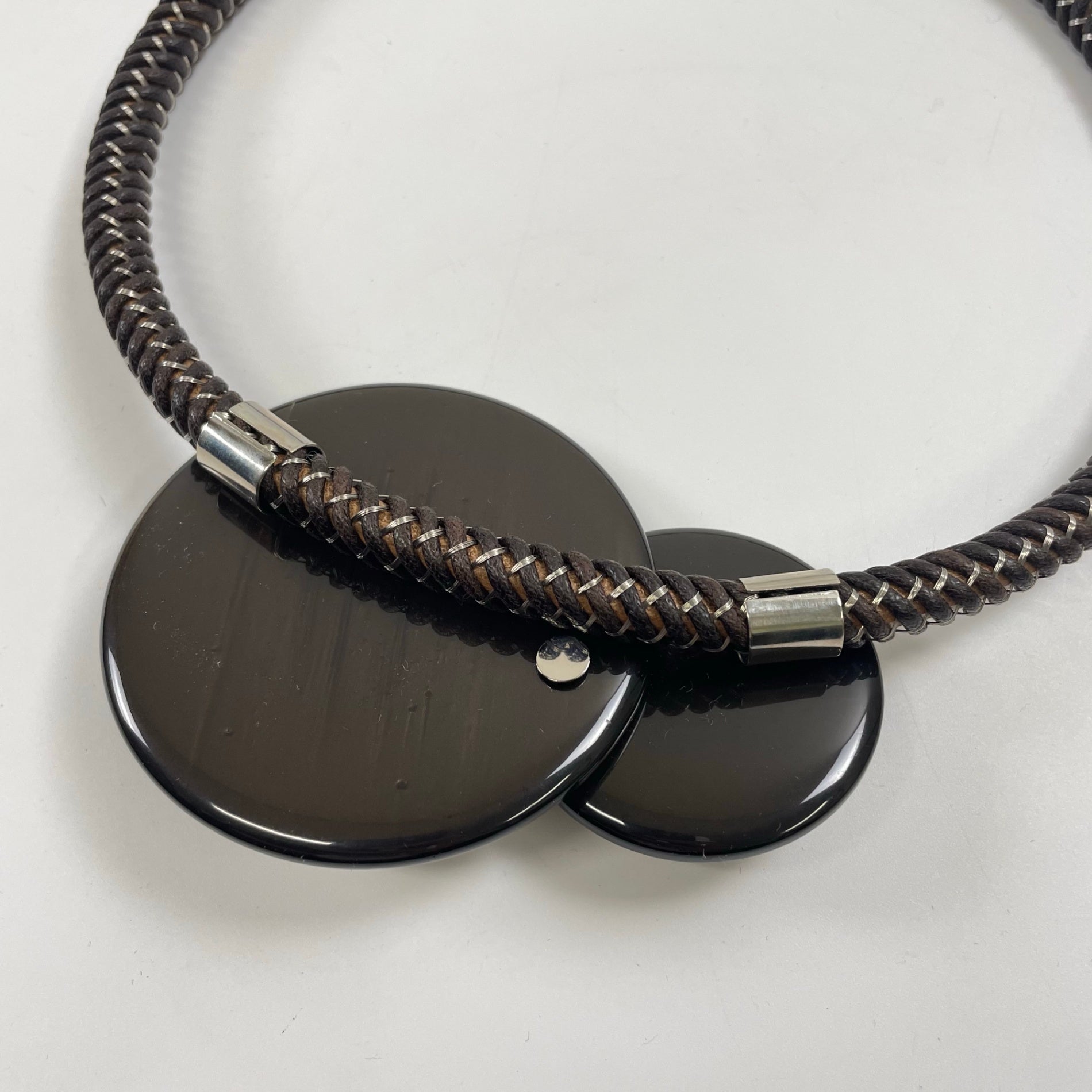 EMPORIO ARMANI / サークルモチーフチョーカー ネックレス 参考定価