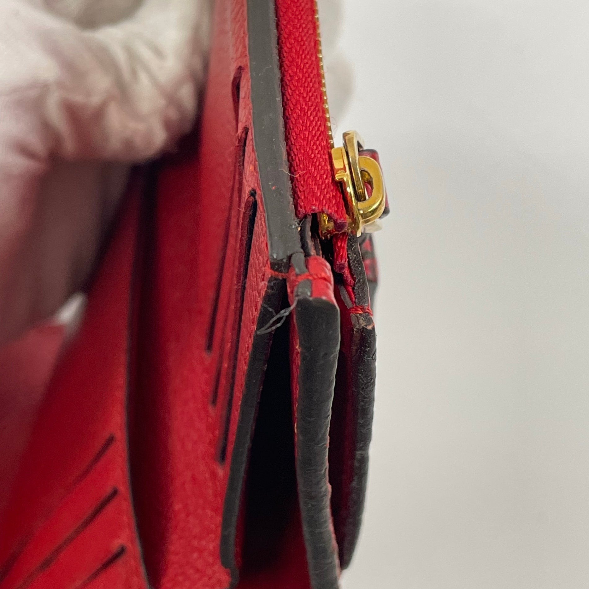 LOUIS VUITTON / ポンヌフ コンパクト スリーズ 購入レシート付 M62185 IN4186