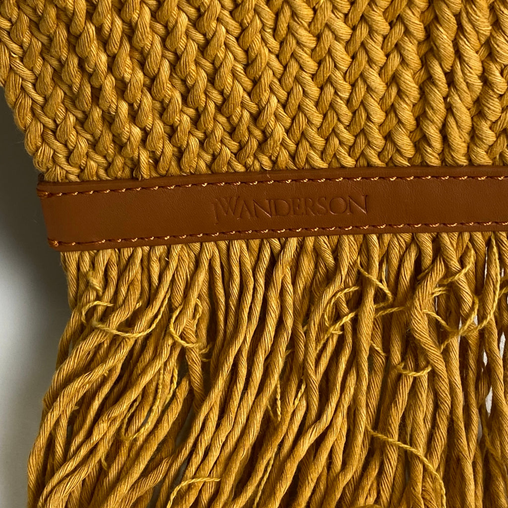 J.W ANDERSON ジェイダブリューアンダーソン / BASKET BAG カゴバッグ フリンジ ロゴ 参考定価：37,000+tax