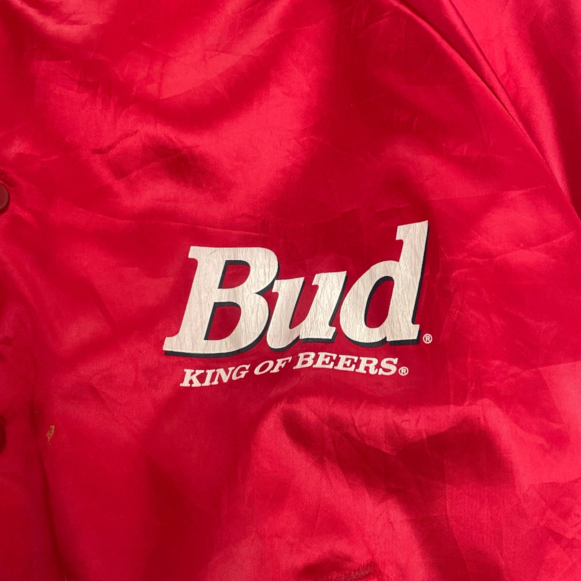 BUDWEISER バドワイザー / USA製オフィシャルスタジャン SIZE:M-L程度