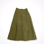 VINTAGE / ヴィンテージシルクリネンスカート 参考定価：50,000程度 SIZE:40