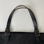 wjk / キャンバス×レザートートバッグ 参考定価：16,000+tax