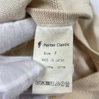 Porter Classic / コットンニットベレー帽 HAND WORK KNIT BERET