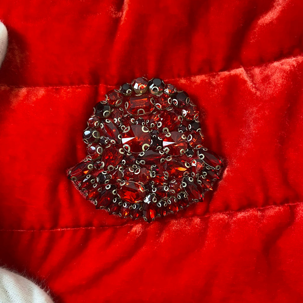 【未使用•国内代理店付】MONCLER モンクレール 中国 正月 記念exclusive ダウンジャケット シルク カシミヤ