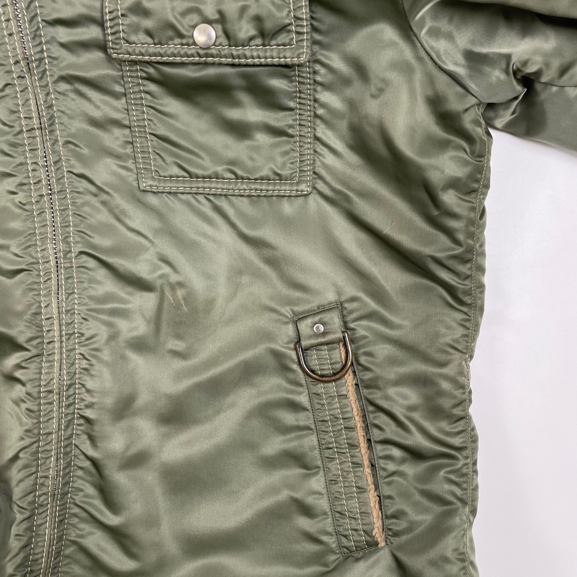 MIGHTY-MAC マイティマック / 7-80s ボアフーデッドジャケット MADE IN USA SIZE:L-XL