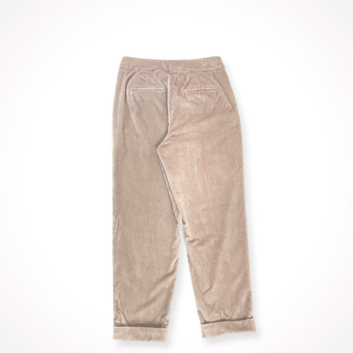 PESERICO / リボンデザインベロアパンツ 参考定価：85,000程度 SIZE:42