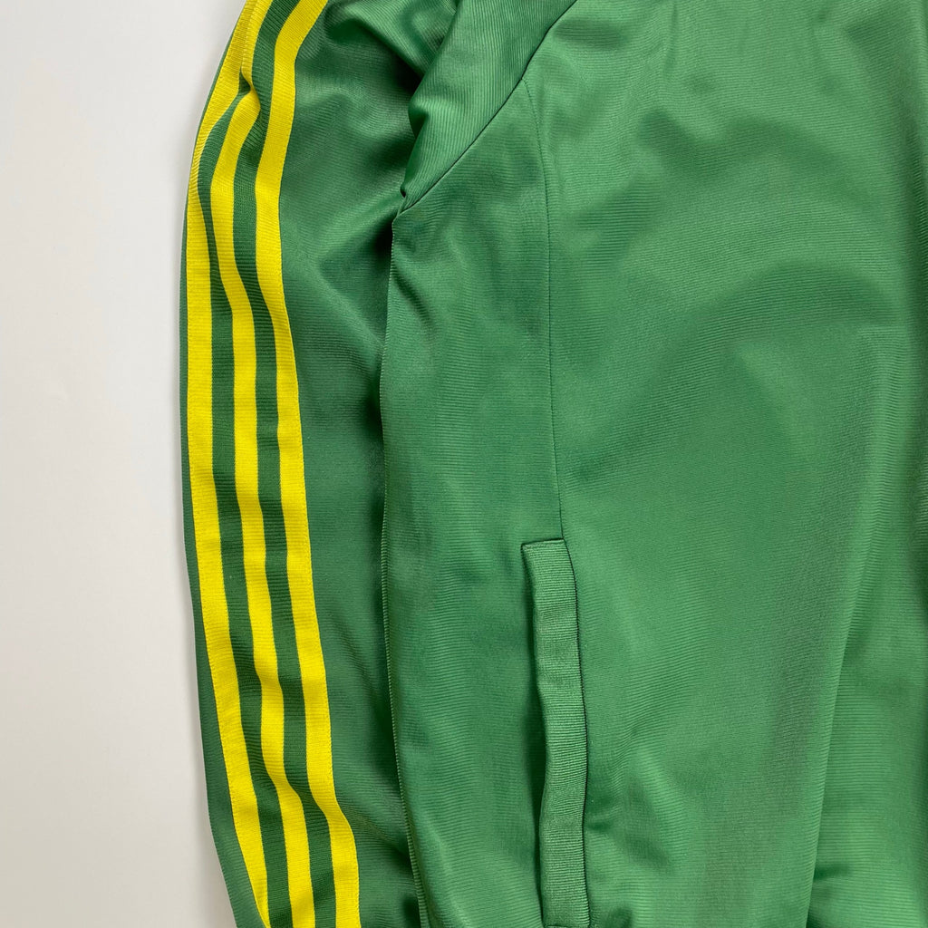 adidas アディダス / ATP復刻 トラックジャケット グリーン×イエロー 好配色 SIZE：M