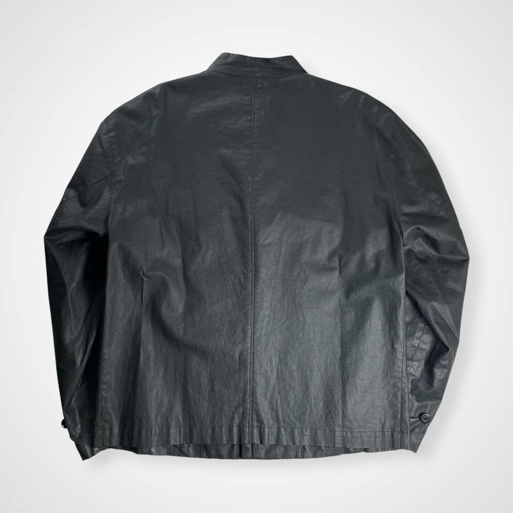 VINTAGE ヴィンテージ / コットンリネン カラーレスジャケット  参考定価：26,000程度 SIZE：46