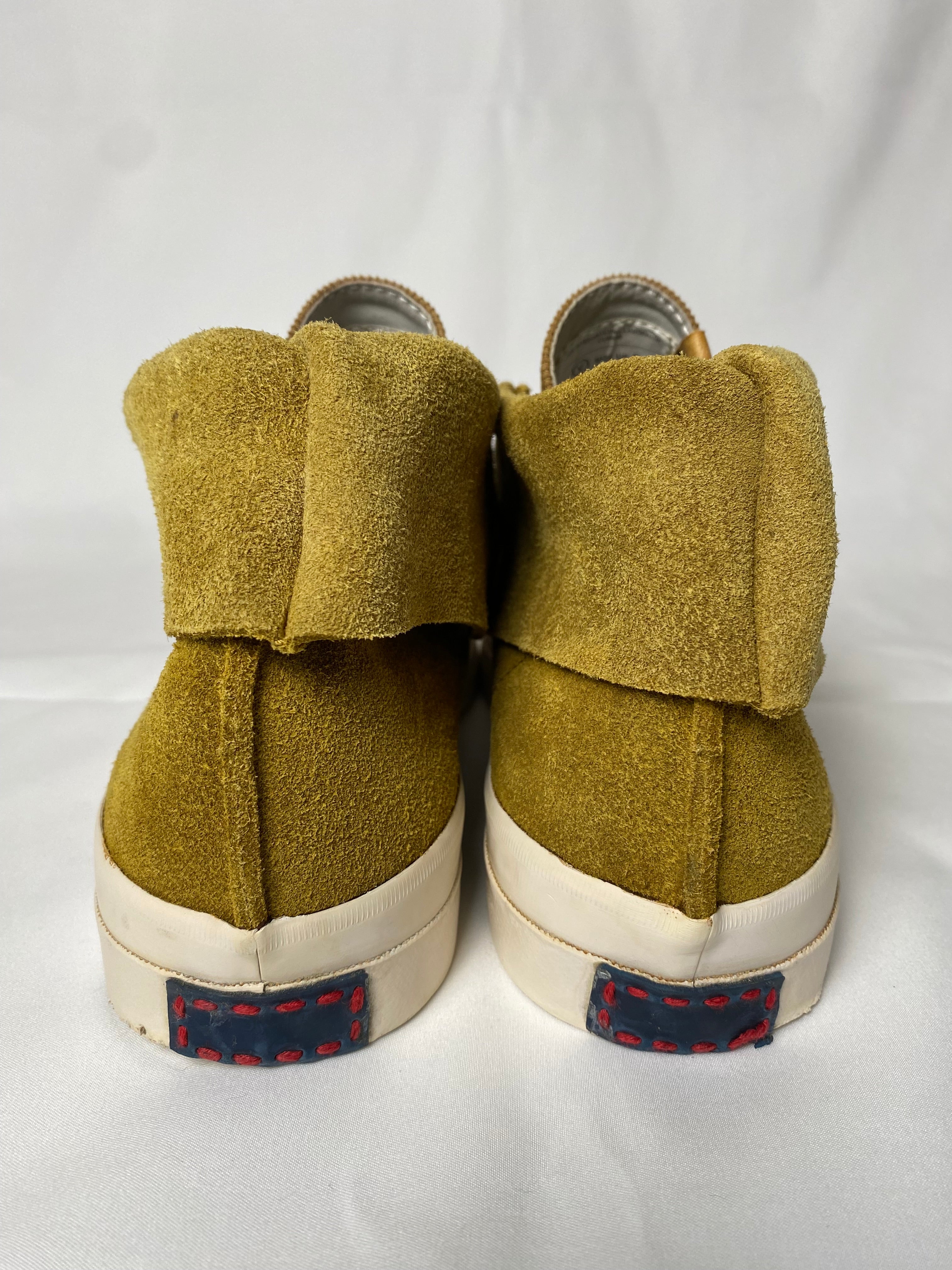 visvim ビズビム コーデュロイ レザー スニーカー FLYNT LOW