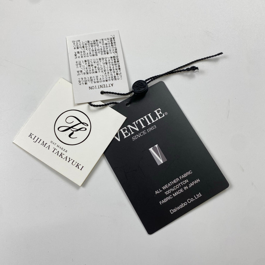 【美品】 KIJIMA TAKAYUKI スタイリスト 私物 キジマタカユキ / VENTILE COTTON CAP ベンタイル キャップ SIZE:M