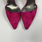 GIORGIO ARMANI / 刺繍ポインテッドパンプス 参考定価：220,000程度 SIZE:37