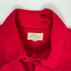 L.L. Bean エルエルビーン / 5-60s ヴィンテージ シャモアクロスシャツ レッド SIZE:15