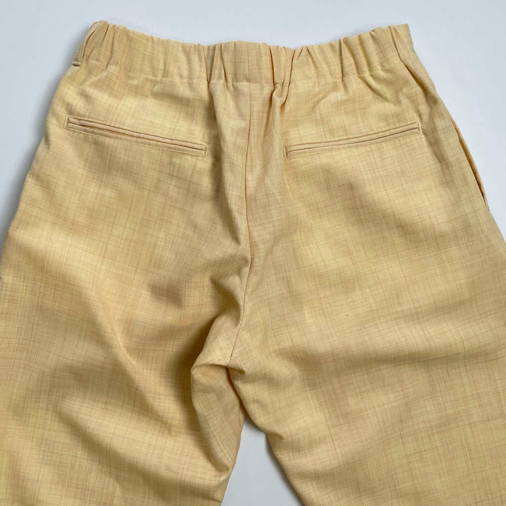 PHINGERIN フィンガリン / 2タックスラックス イエロー 参考定価：25,000程度 SIZE:S