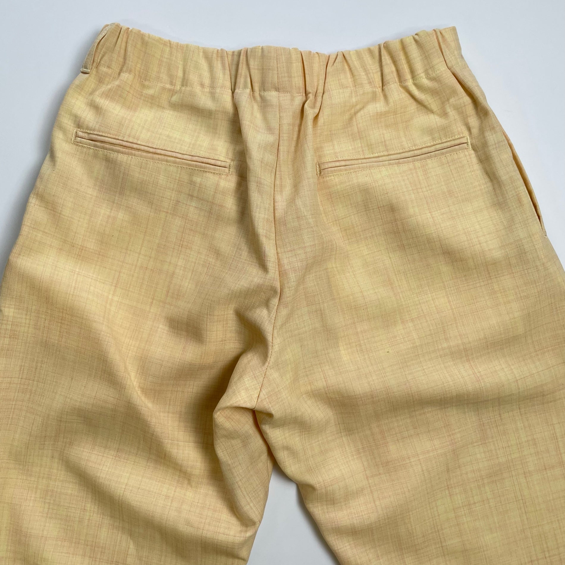 PHINGERIN フィンガリン / 2タックスラックス イエロー 参考定価：25,000程度 SIZE:S