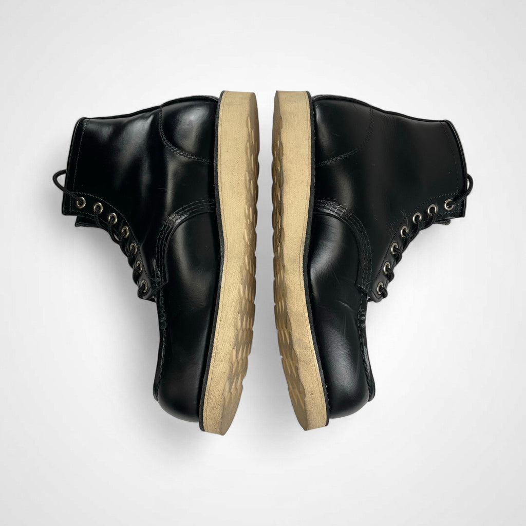 RED WING × FREAK'S STORE レッドウィング フリークスストア / 別注 6-inch Classic Moc ブラック「シャパラル」 8848 ガラスレザー USA製  美品 SIZE:26cm