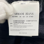 ARMANI JEANS / ボーダータートルネックニット 参考定価：50,000程度 SIZE:M