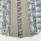roberto cavalli / パイソン＆フェザー柄切替シャツ 参考定価：100,000程度 SIZE:48