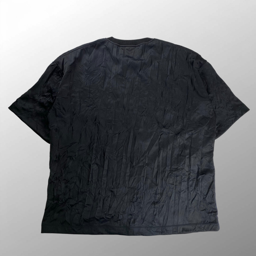 MAISON SPECIAL メゾンスぺシャル / Catch Washer Logo Embroidery Prime-Over Crew Neck T-shirt SIZE：1