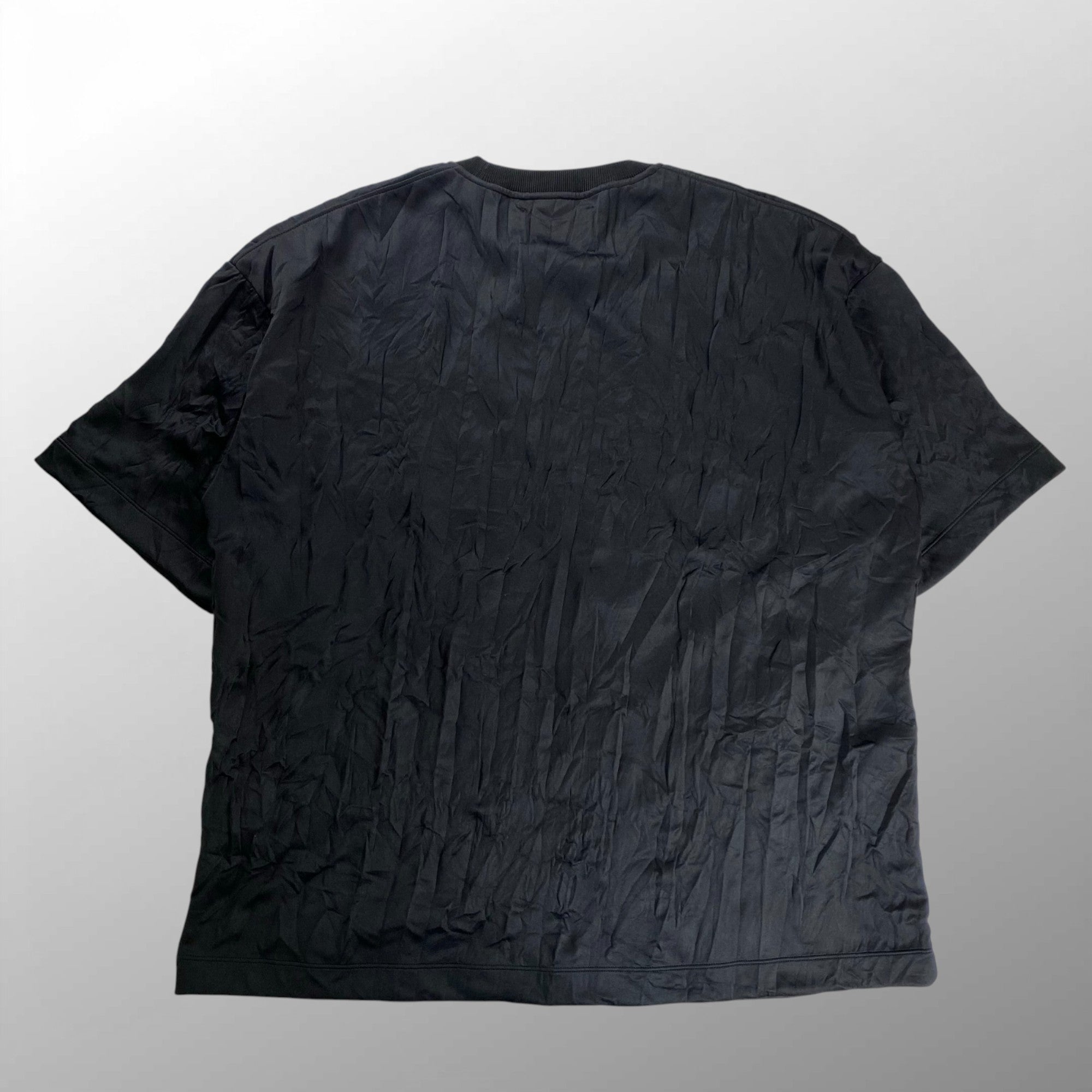 MAISON SPECIAL メゾンスぺシャル / Catch Washer Logo Embroidery Prime-Over Crew Neck T-shirt SIZE：1