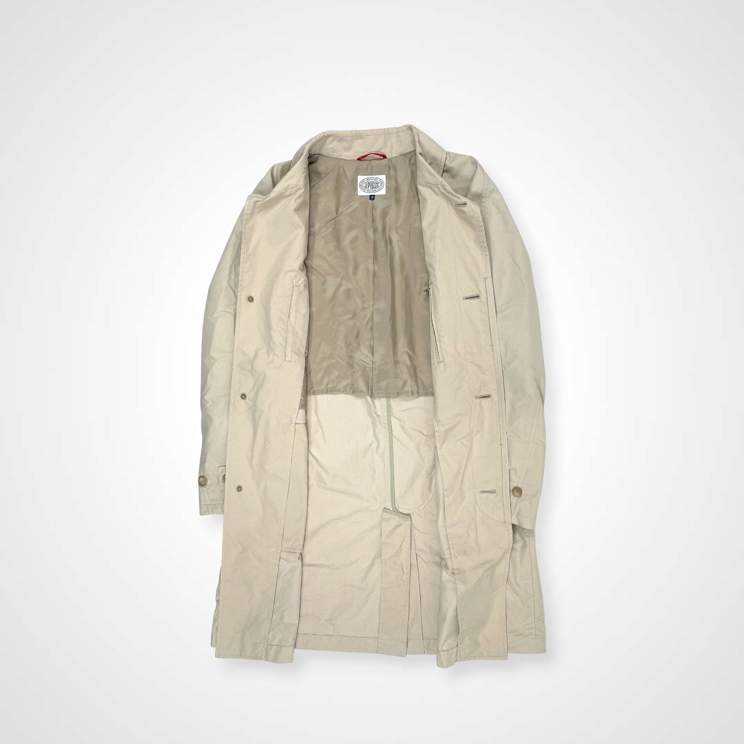 J.PRESS ジェイプレス / 90s ヴィンテージステンカラーコート ベージュ SIZE:L