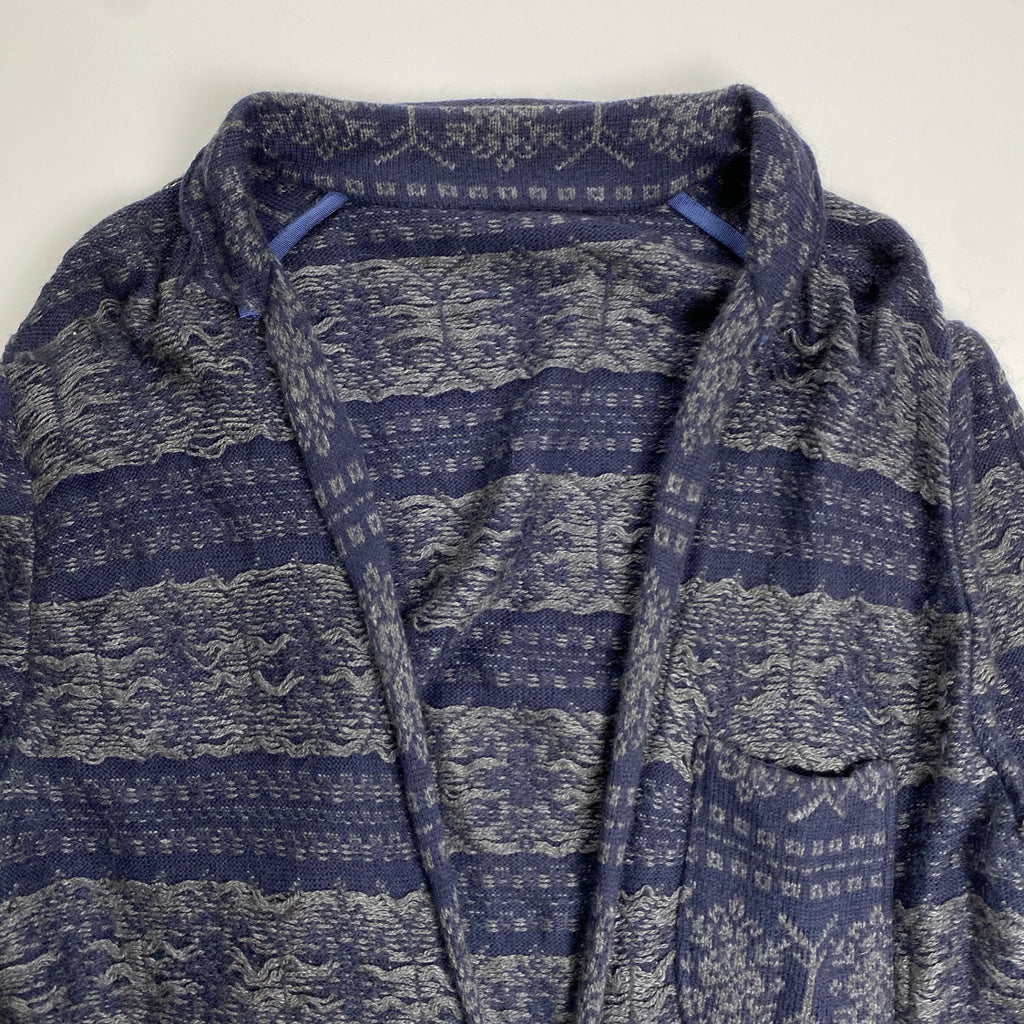 2010年 sacai サカイ / ノルディック カーディガン ニットジャケット 参考定価：45,000程度 SIZE:1