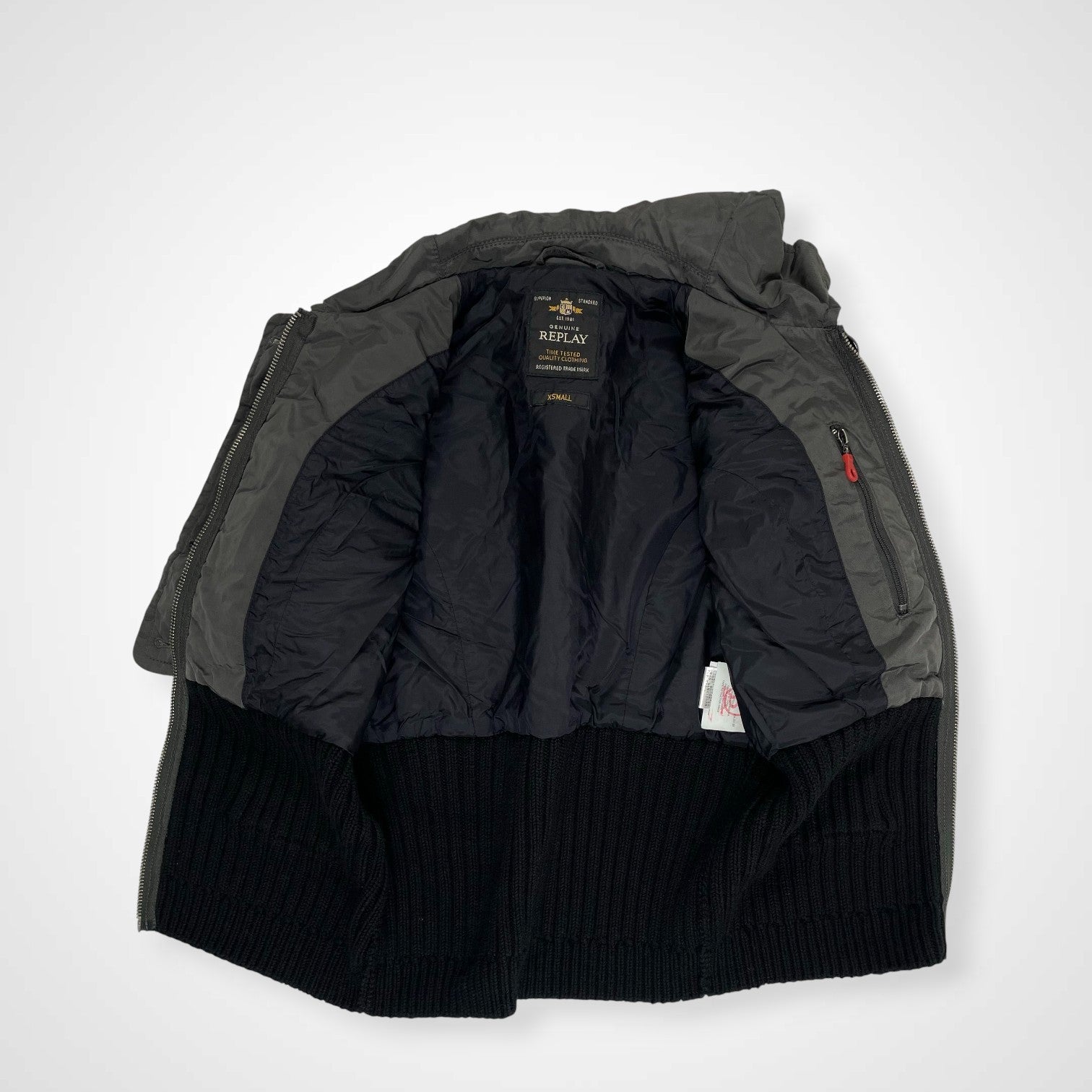 REPLAY リプレイ / ギミックベスト ブラック Y2K SIZE：XS