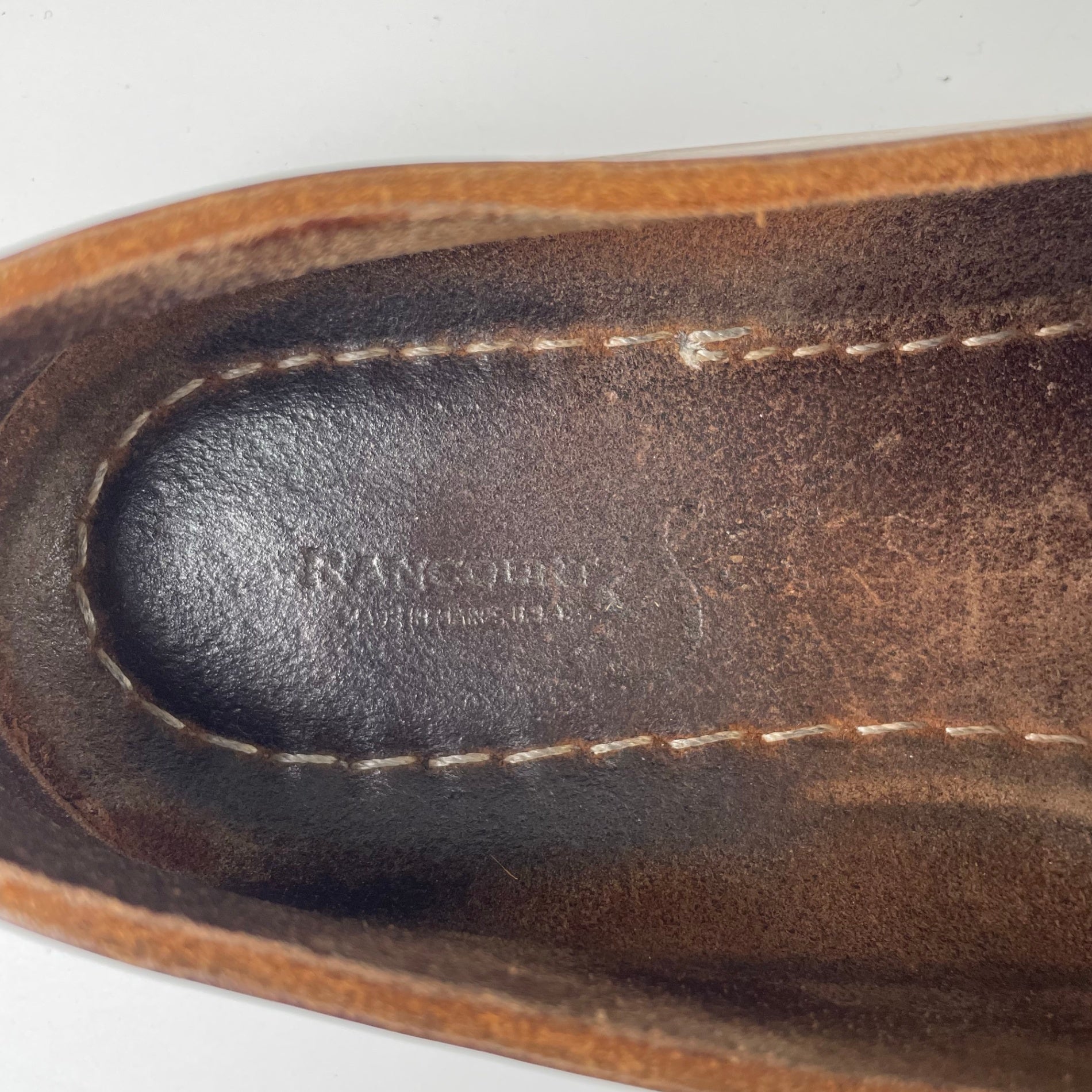 RANCOURT × BEAMS PLUS ランコート ビームスプラス / レザーローファー Collarless Venetian Loafer Chromexcel 参考定価：50,000+tax SIZE:7(実質サイズ26.5-27cm程度)