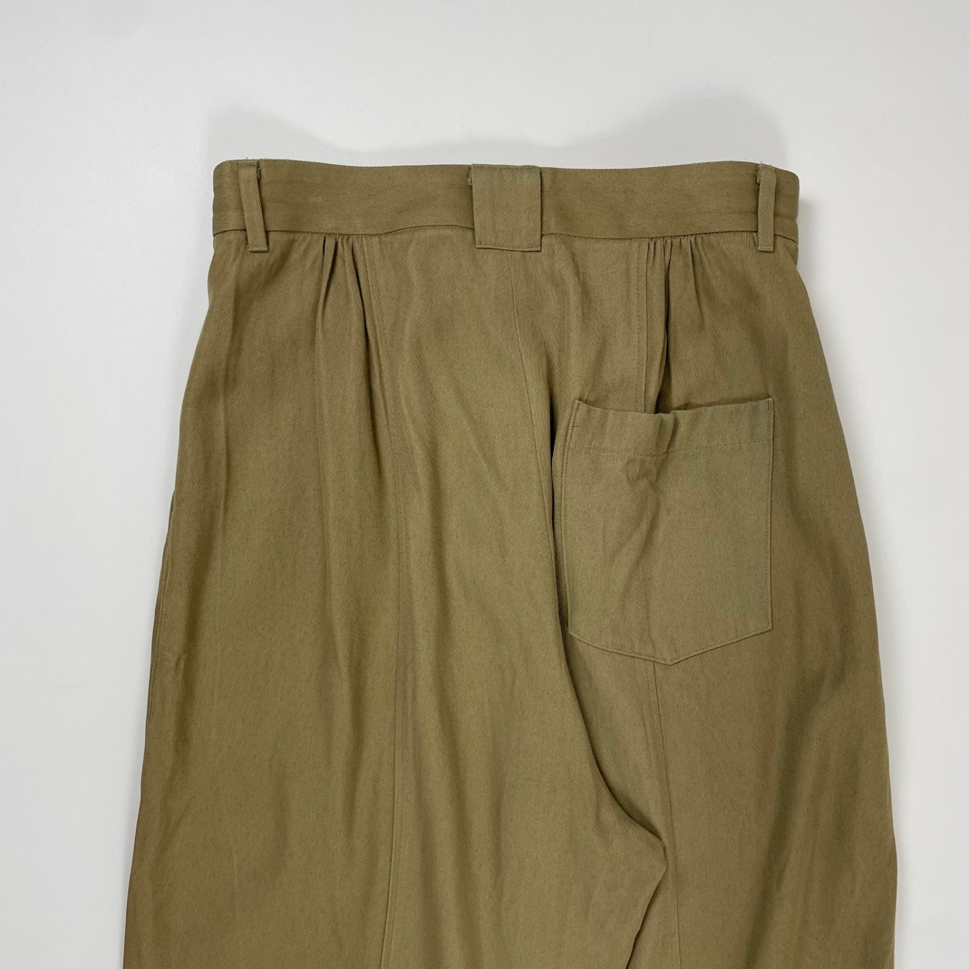 6(ROKU)BEAUTY＆YOUTH ロク ビューティーアンドユース / RAYON COTTON TUCK PANTS 参考定価：21,000+tax SIZE:36