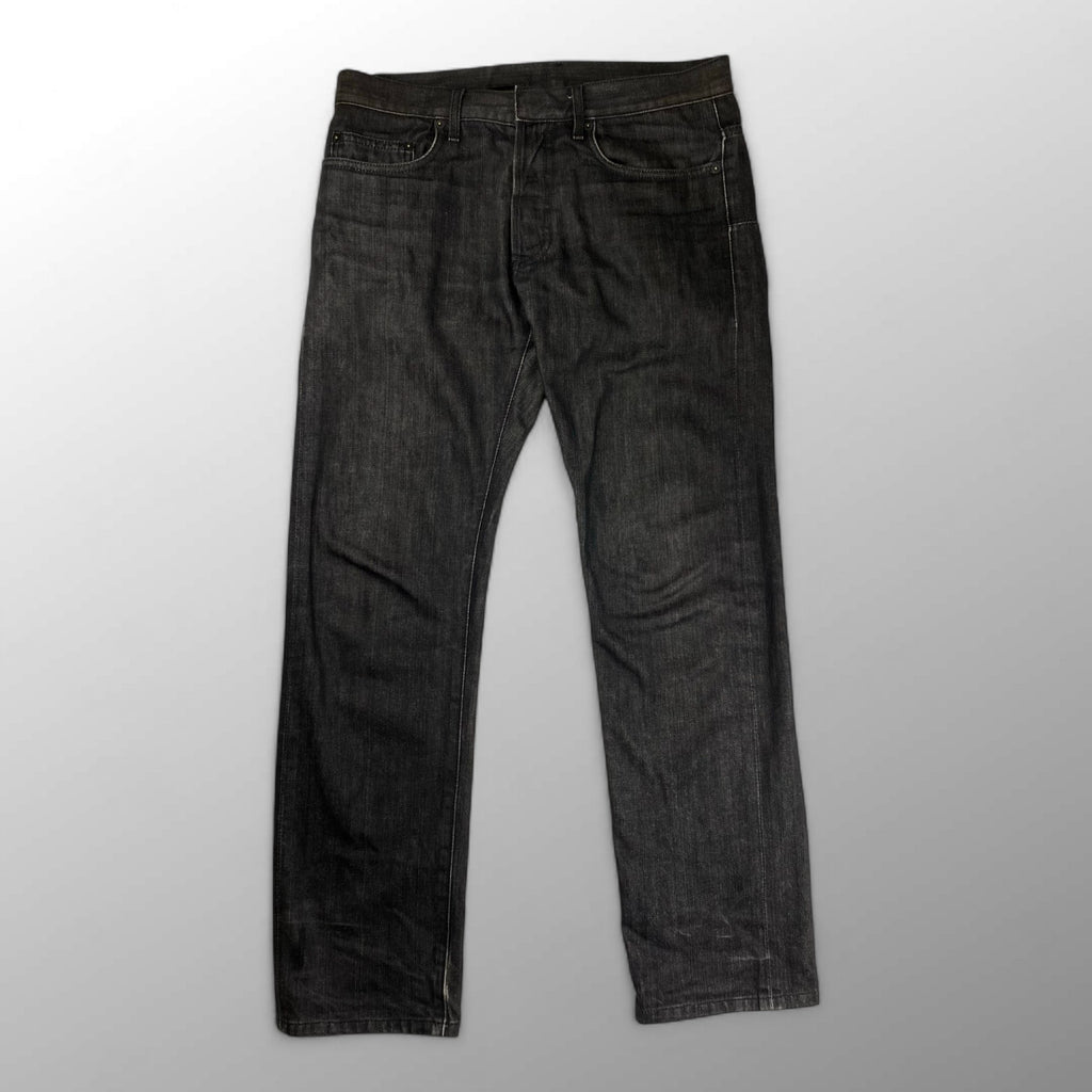 【09AW アーカイブ】 Dior HOMME ディオール オム / CDロゴプレート ブラック デニムパンツ クリス ヴァン アッシュ期 SIZE:W30