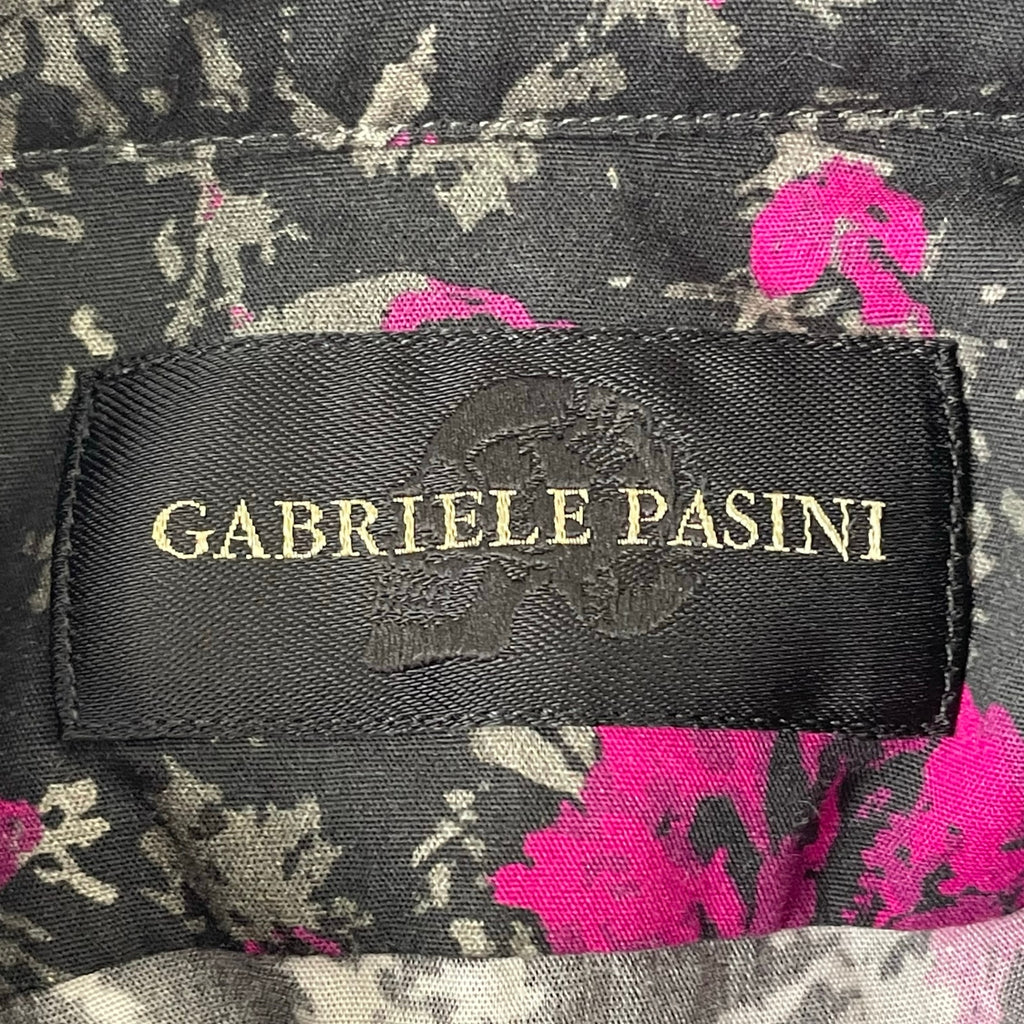 GABRIELE PASINI / フラワーパターンシャツ 参考定価：42,000程度 SIZE:40