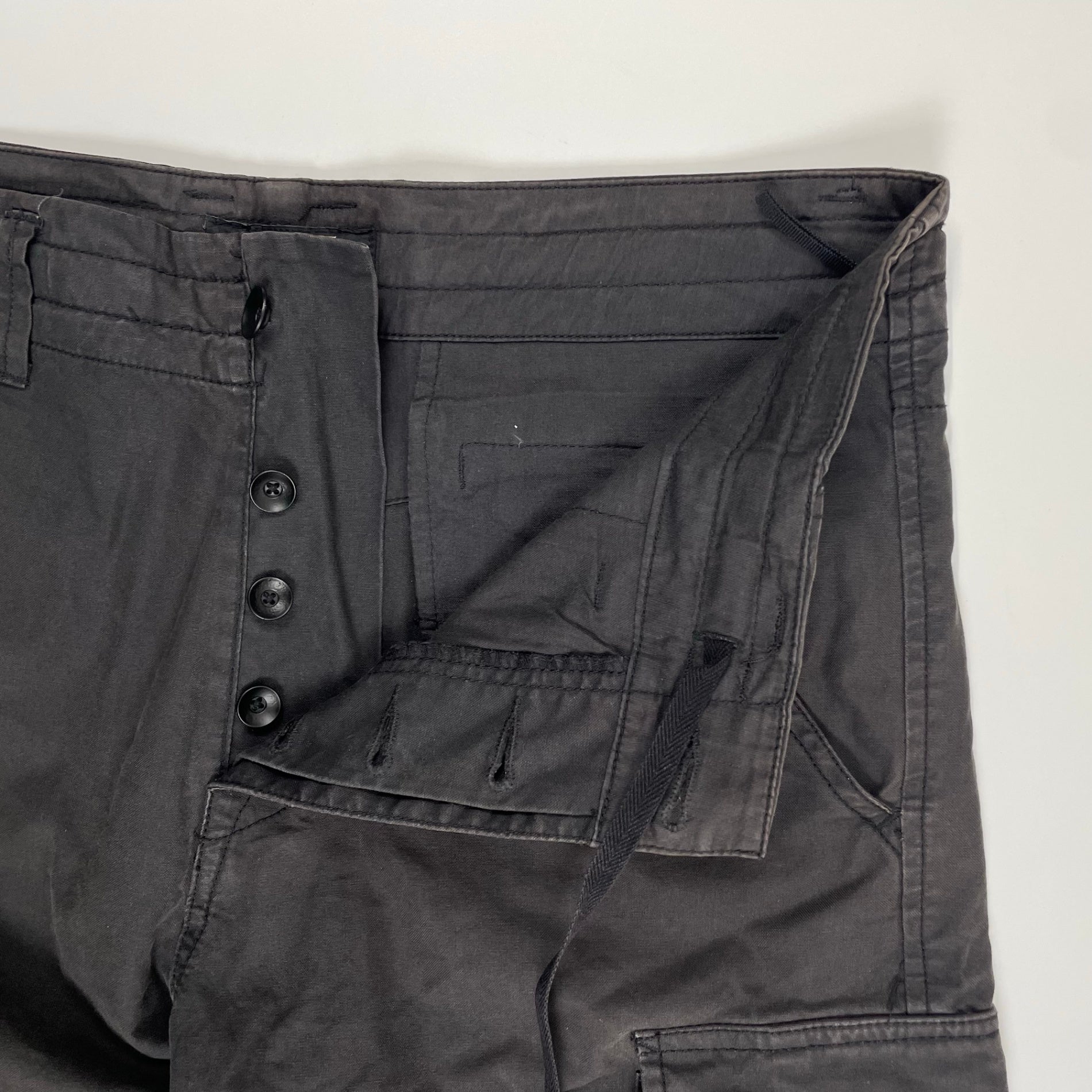 55 DSL フィフティーファイブ ディーゼル / フェードコットンギミックパンツ ブラック SIZE：W90cm