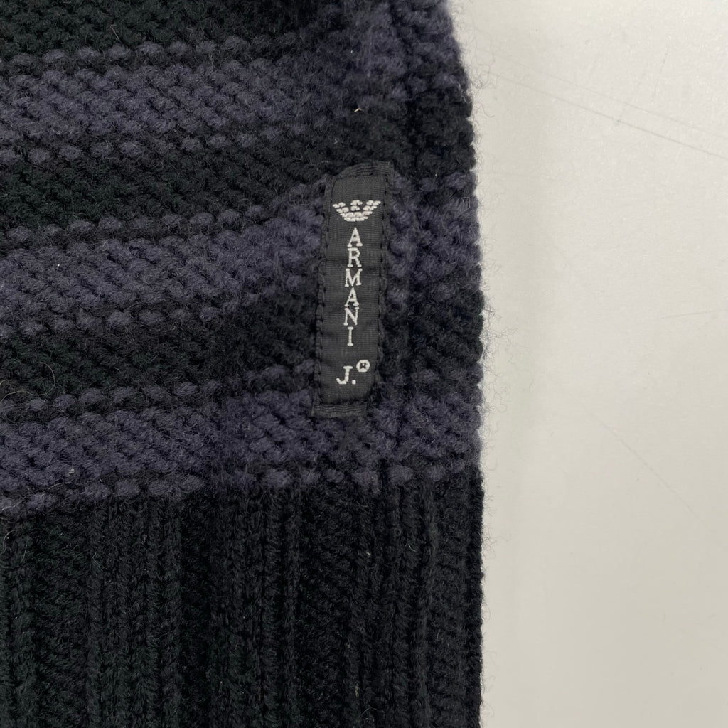 ARMANI JEANS / ボーダータートルネックニット 参考定価：50,000程度 SIZE:M