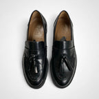 Pertini ペルティニ / タッセルローファー ブラック 参考定価：31,000+tax UNITED ARROWS取扱い SIZE:37.5(23.5cm程度)