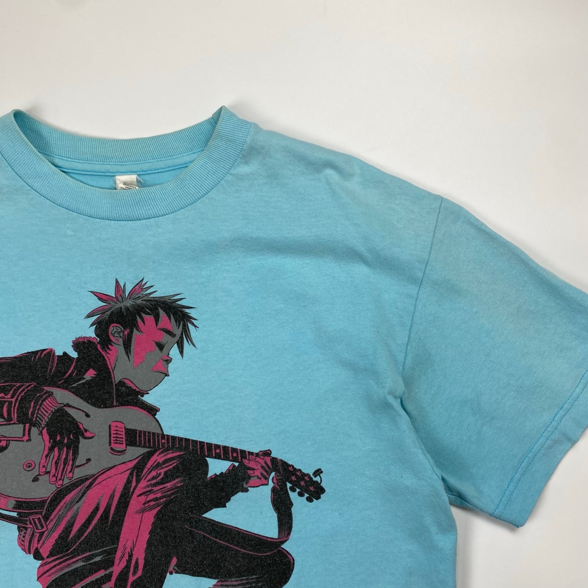 00s GORILLAZ ゴリラズ / バンド T ロックT ブラー デーモンアルバーン ジェイミーヒューレット SIZE：M-L程度