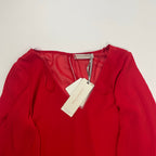 RINASCIMENTO / プリーツスリーブブラウス 未使用品 参考定価：18,000+tax SIZE:S