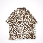9090 × Mio / コラボ zebra shirt SIZE:L
