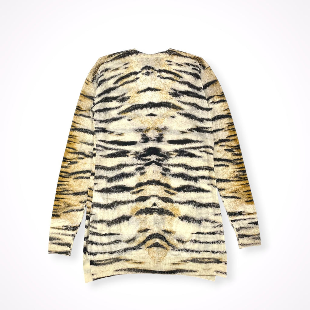 CLASS roberto cavalli / レオパード柄 アンサンブルカーディガン 参考定価：130,000程度 SIZE:42