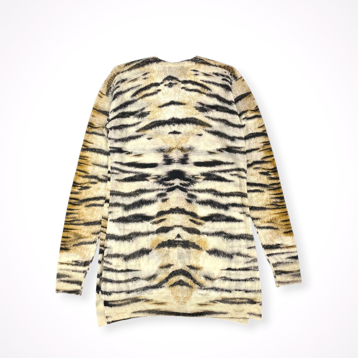 CLASS roberto cavalli / レオパード柄 アンサンブルカーディガン 参考定価：130,000程度 SIZE:42