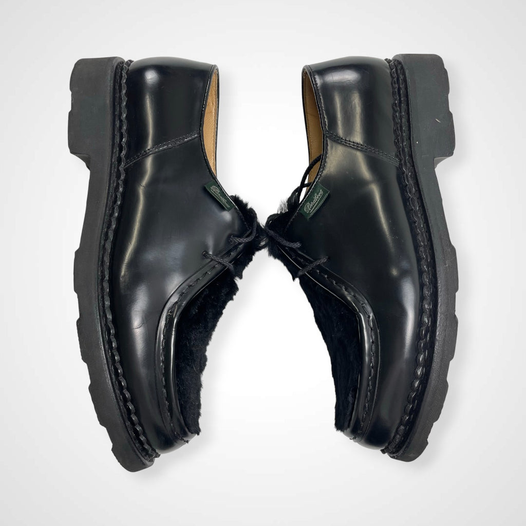 Paraboot × UNITED ARROWS パラブーツ ユナイテッドアローズ / チロリアンシューズ レッキスファー ブラック 参考定価：65,000+tax SIZE:5(24.5cm)