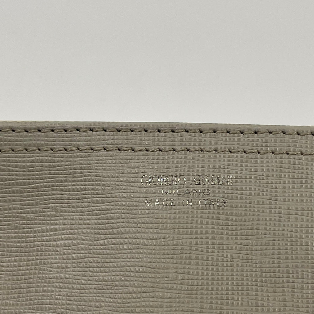 GIORGIO ARMANI ジョルジオ アルマーニ / PORTA TRUCCHI SAFFIANO トラベルポーチ タグ付 参考定価：120,000程度
