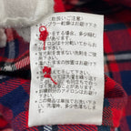 Vivienne Westwood MAN / ORB刺繍チェックネルシャツ  参考定価：35,000程度 SIZE:46
