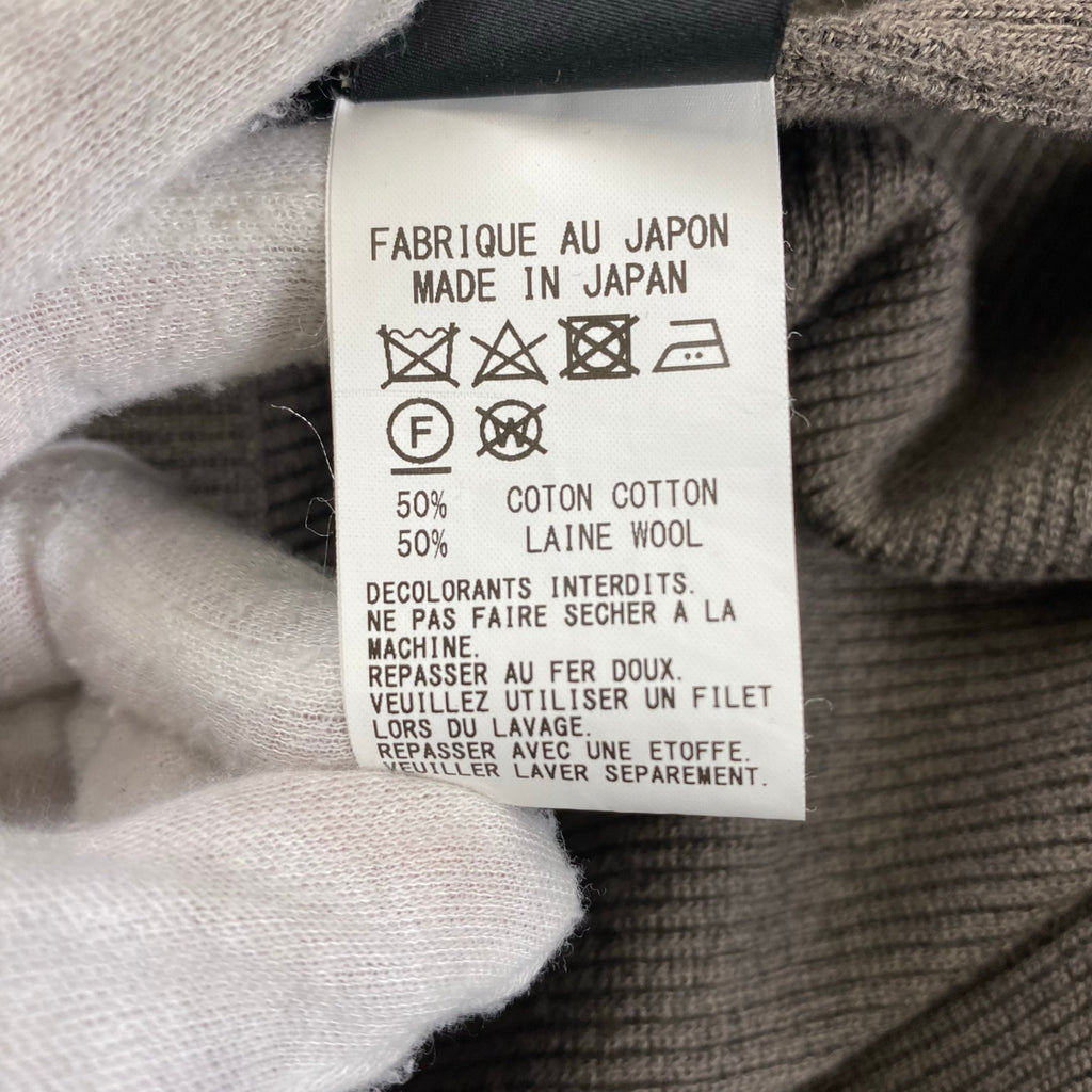 Y's ワイズ ヨウジヤマモト RISMAT by Y's / 20AWコレクションアイテム ニットサロペット モカブラウン SIZE:2