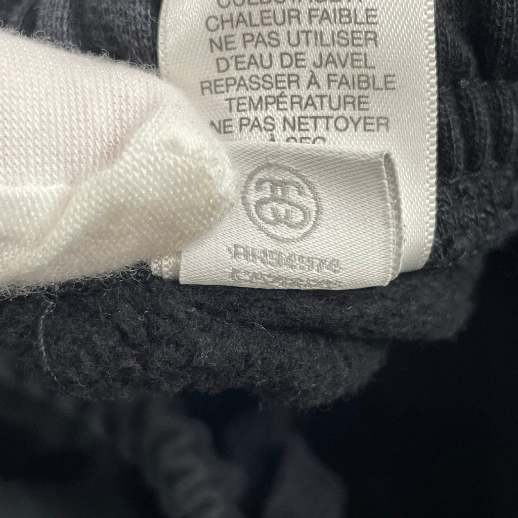 stussy / 刺繍ロゴスウェットパンツ ブラック SIZE:M