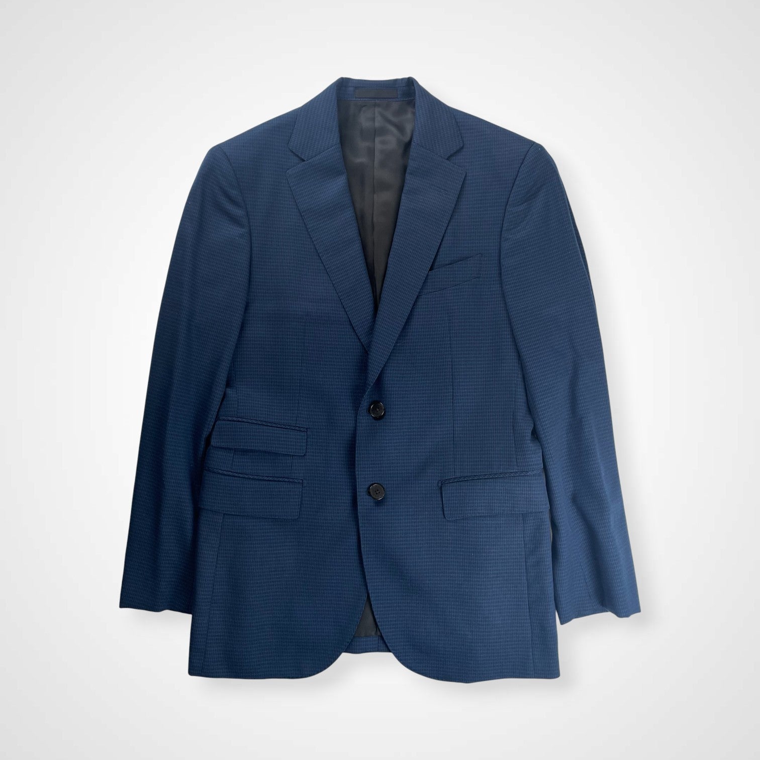 BLACK LABEL CRESTBRIDGE ブラックレーベル クレストブリッジ / 2Bセットアップスーツ チェンジポケット付 ネイビー 参考定価：78,000+tax SIZE:36R